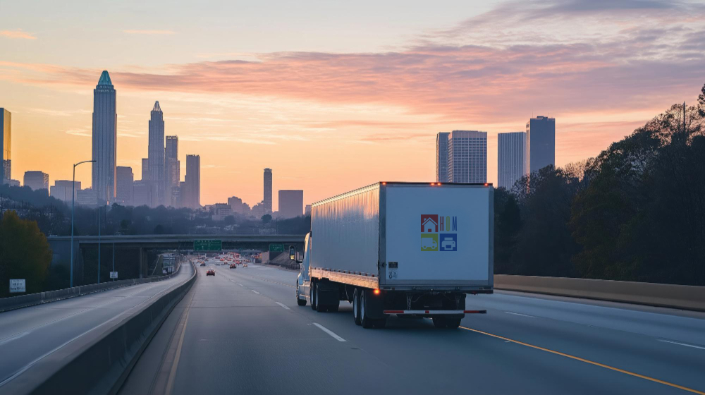 Long-distance home moving